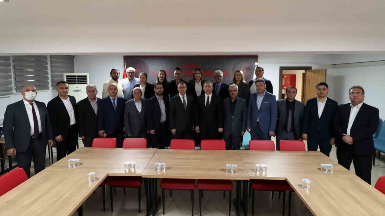 Adana Gençlik Ve Spor İl Müdürlüğü’nde Devir Teslim Töreni
